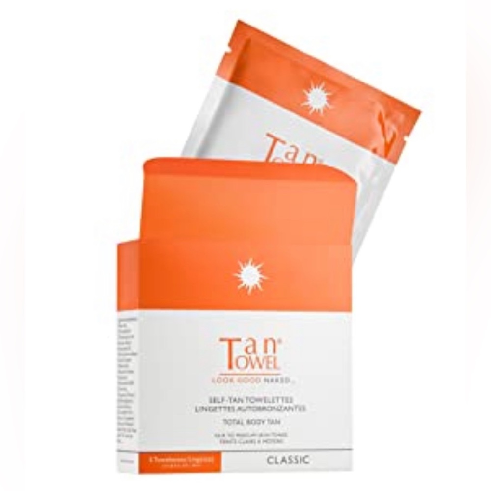 Tan Towel Tan Towel Full Body Classic 5 Pack, 4 Oz